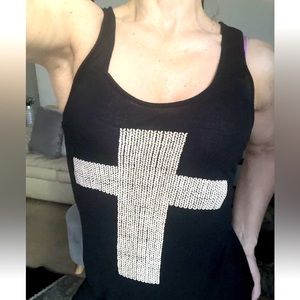 Jo Closet Adorable Cross Tank Top S